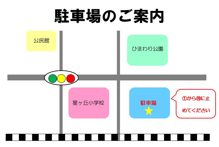 駐車場のご案内